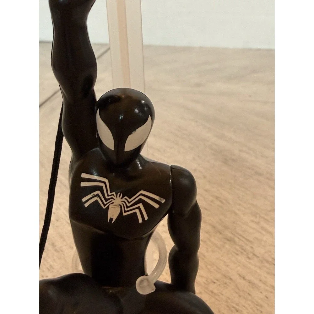 Spectacular Spiderman Venom Keychain Clip 2009 McDonald's Toy‎ Marvel Happy Meal